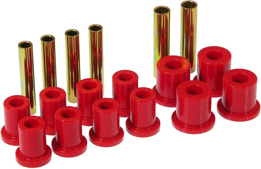 Prothane (7-1007) 71-87 GM K10-30 4wd Front Spring Bushings - Red