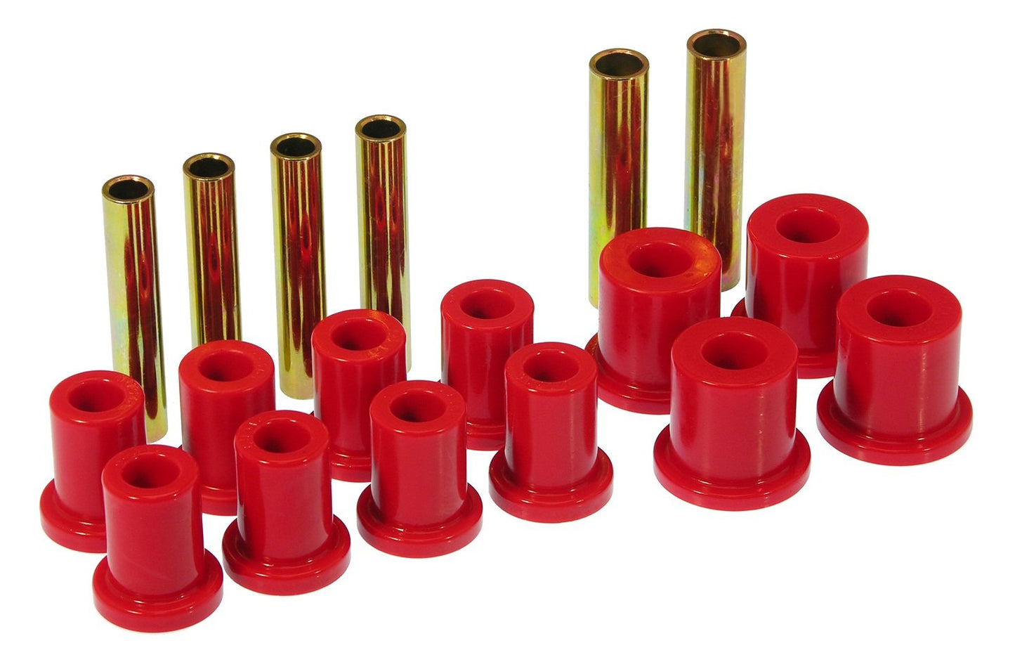 Prothane (7-1007) 71-87 GM K10-30 4wd Front Spring Bushings - Red