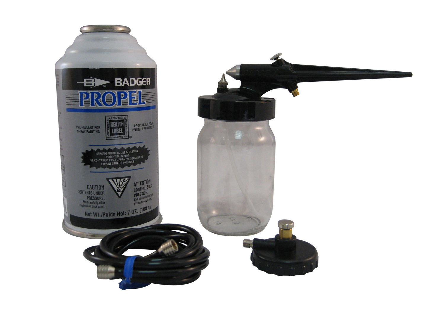 Badger Air-Brush Co. 250-4 Mini Spray Gun Set with Propel