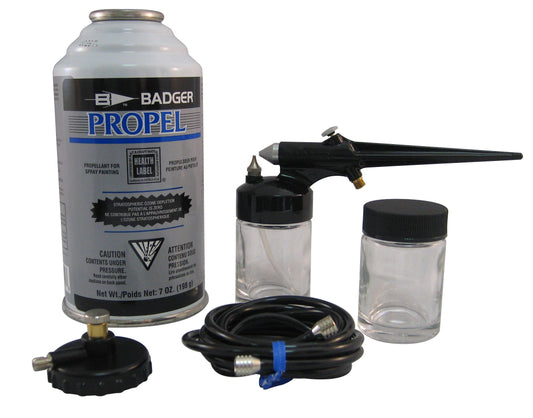 Badger Air-Brush Co. 250-3 Basic Spray Gun Set with Propel