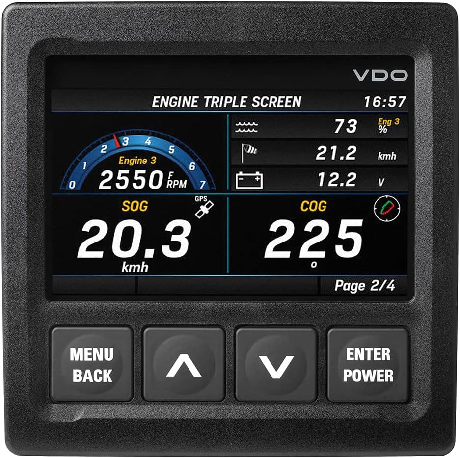 VDO Marine OceanLink 4.3" NMEA 2000 Certified TFT Gateway - B. [A2C1352150001]