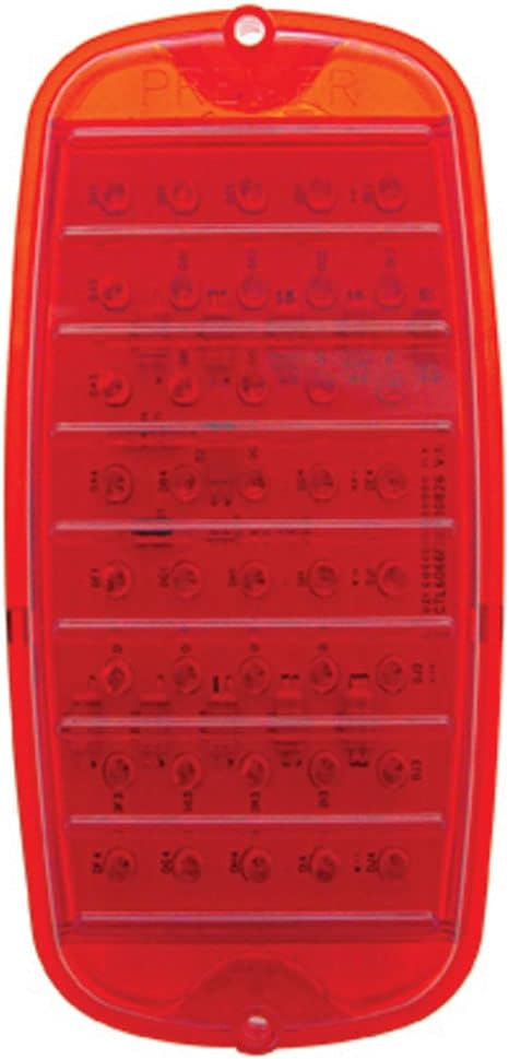 1960-66 Chevy Truck LED Tail Light - Fleetside - Red