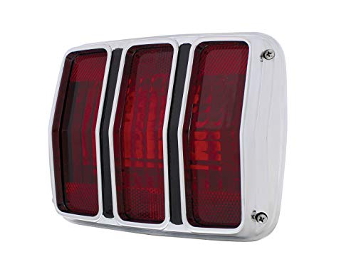 United Pacific Tail Light With Chrome Trim For 1964.5-66 Ford Mustang, each