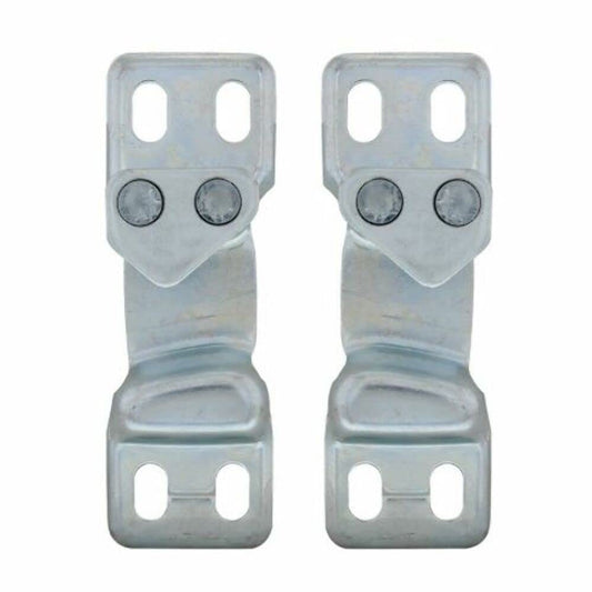 United Pacific Door Latch Striker Plates Pair, Compatible with Chevy/GMC C/K Trucks 1952-1959