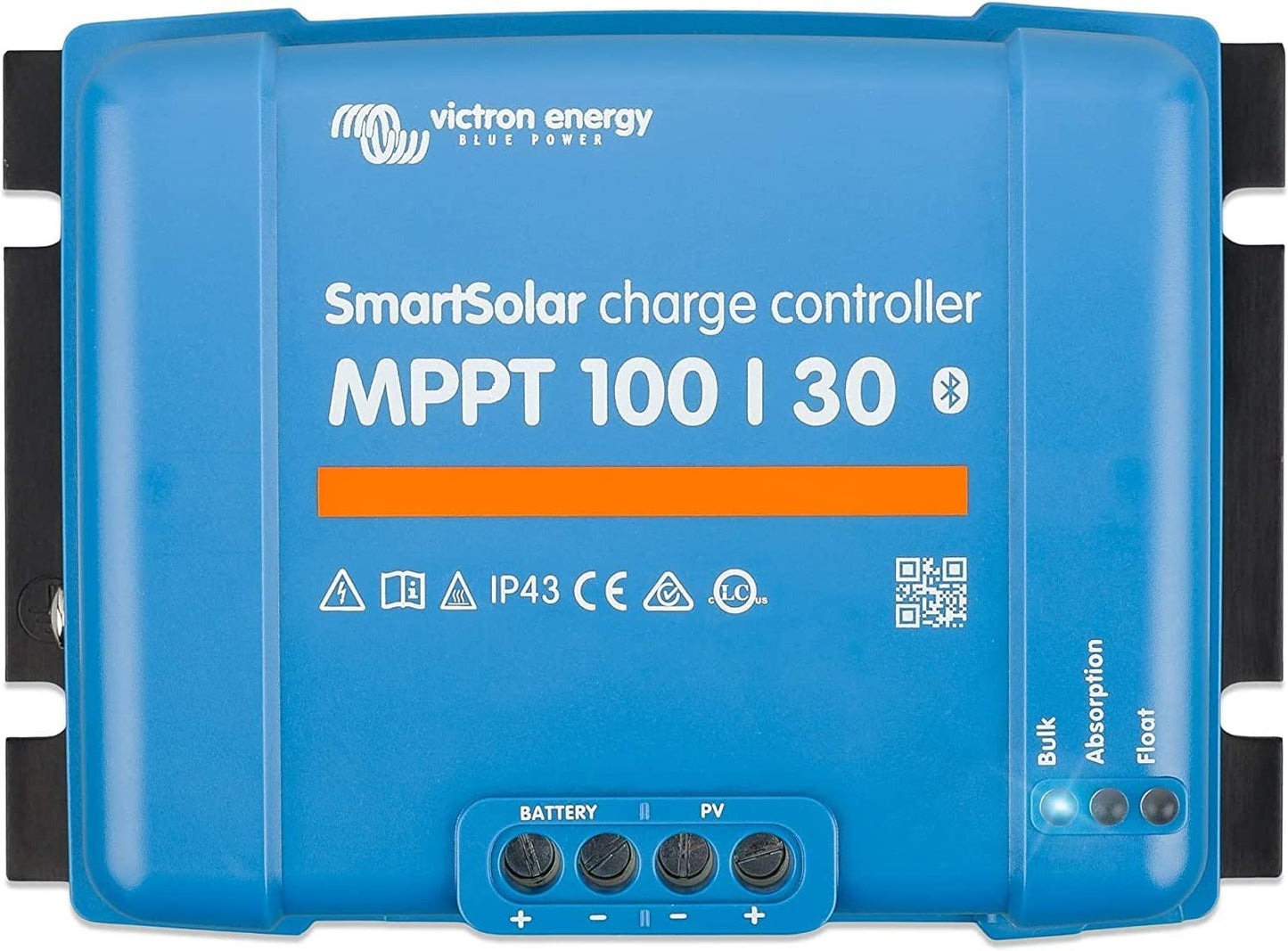 Victron Energy SmartSolar MPPT 100V 30 amp 12/24-Volt Solar Charge Controller (Bluetooth)