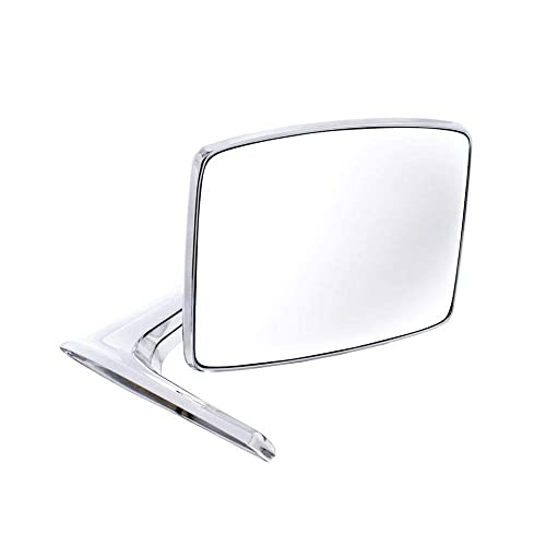 United Pacific 110737 Chrome Exterior Convex Mirror for 1966-77 Ford Bronco & 1967-79 Truck, Diecast Construction – Passenger Side – ONE Mirror