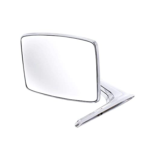 United Pacific 110735 Chrome Plated Exterior Mirror for 1966-77 Ford Bronco & 1967-79 Truck, Diecast Construction – Driver Side – ONE Mirror