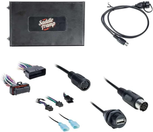 Metra Saddle Tramp BT-HD01 Radio Bluetooth Kit Compatible with Harley Davidson 2006-2013 Select Model Motorcycles