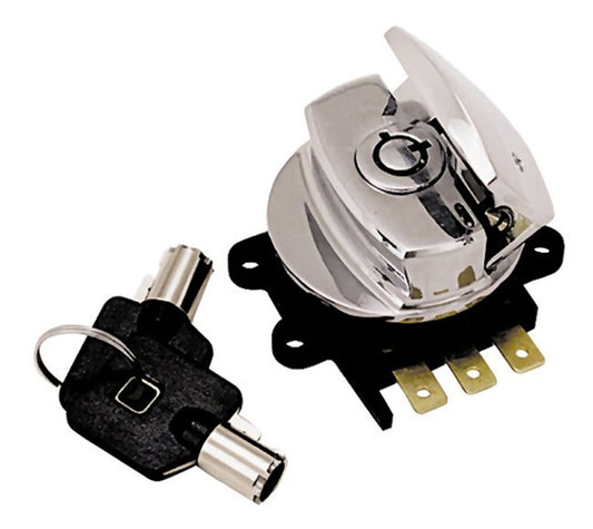 A direct replacement, this switch features a side hinge weather cap