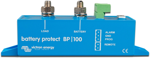 The BatteryProtect disconnects the battery from non essential loads before it is completely