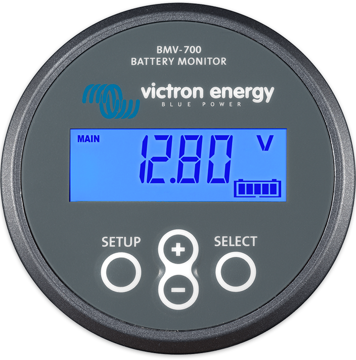 The BMV-700 is a high precision battery monitor.