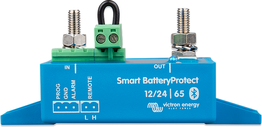 The Smart BatteryProtect disconnects the battery from non-essential loads