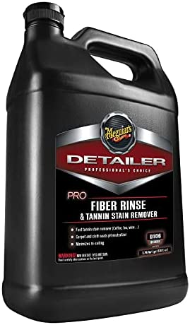 Meguiar's Pro Fiber Rinse and Tannin Stain Remover 1 Gallon