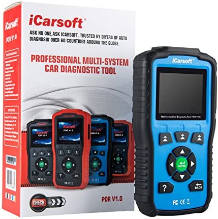 iCarsoft Auto Diagnostic Scanner POR V1.0 for Porsche with Airbag Scan,