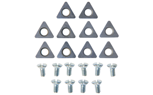 Negative Rake, .032" radius, 10 pack., for AMMCO Lathes