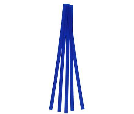 HIGH DENSITY POLYETHYLENE (HDPE), 3/8" X 1/16", 5 FT., BLUE