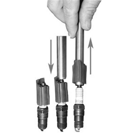 This unique specialty tool has been designed to easily remove "ripped" and "stuck on" spark plug boots