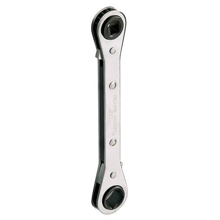 Ratcheting Wrench, Head Size 1/2 x 3/8 in