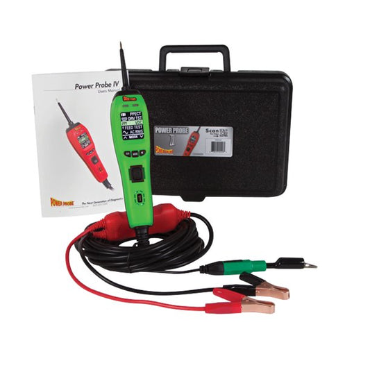 Multi-use Circuit Tester that provides diagnostic power to components via battery power and ground