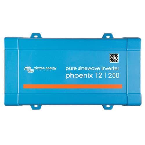 VICTRON ENERGY, PIN122510500, PHOENIX INVERTER 12/250 120V VE.DIRECT NEMA 5-15R