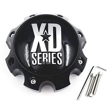 KMC XD Series 1079L170 LG1301-05 1079L170GB Gloss Black 8 Lug Center Cap