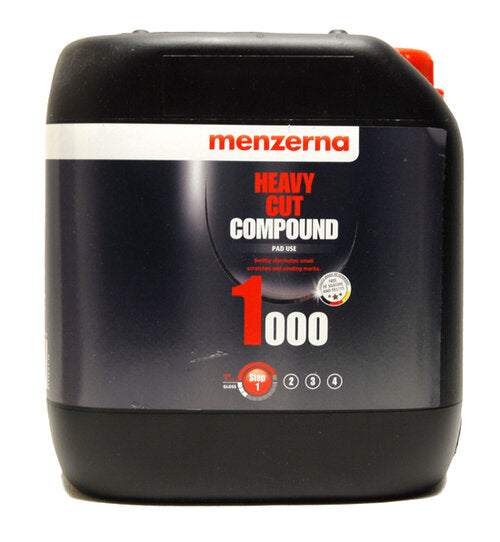 Menzerna Heavy Cut Compound 1000 is a powerful polishing compound approved