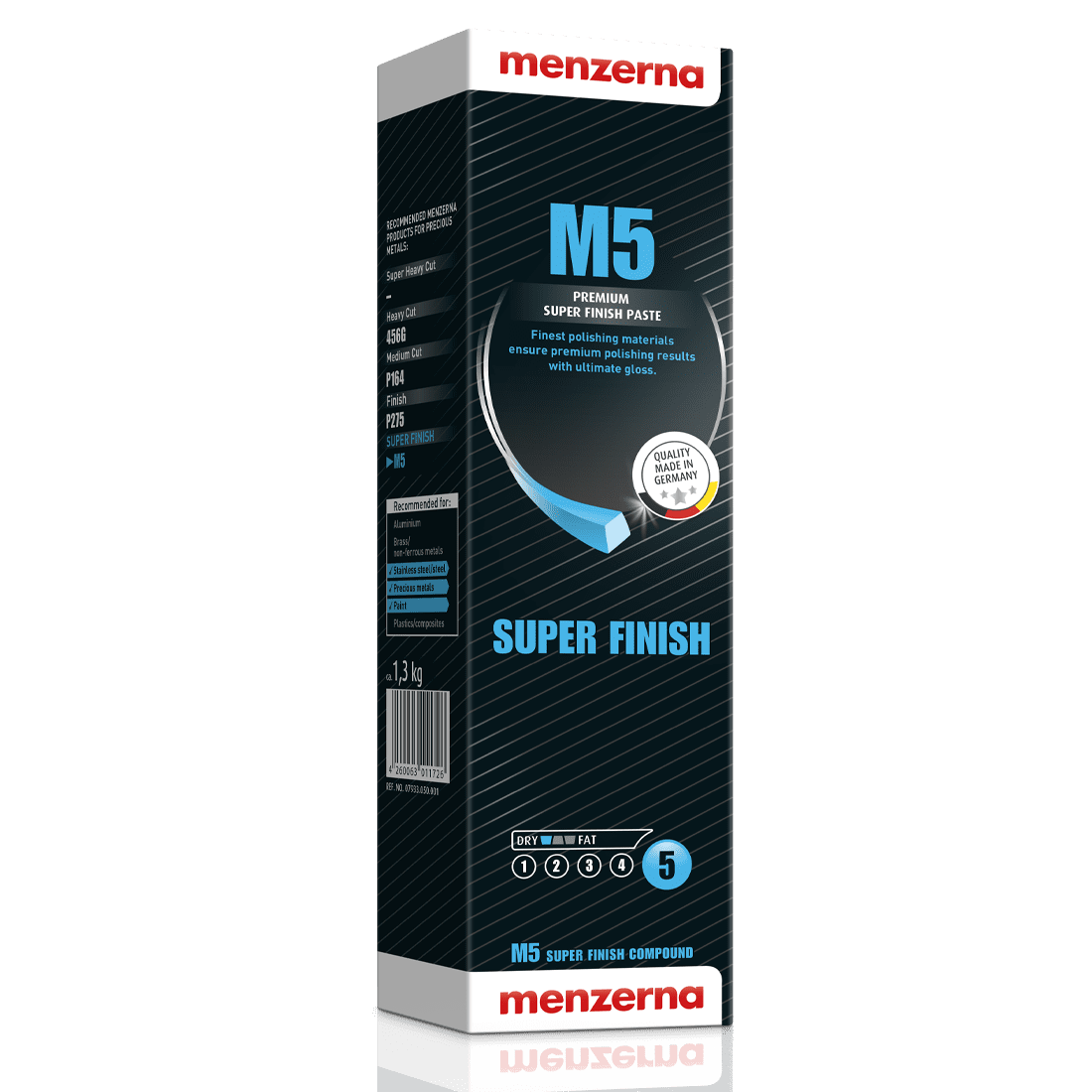 M5 is a Premium Super Finish compound