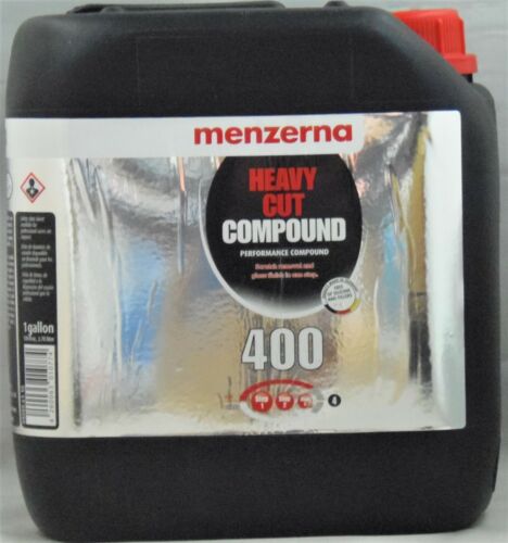 Menzerna Heavy Cut 400 improved formulation polish gallon 128oz professional